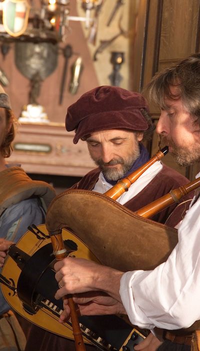 Music during the Alemannic Medieval Banquet