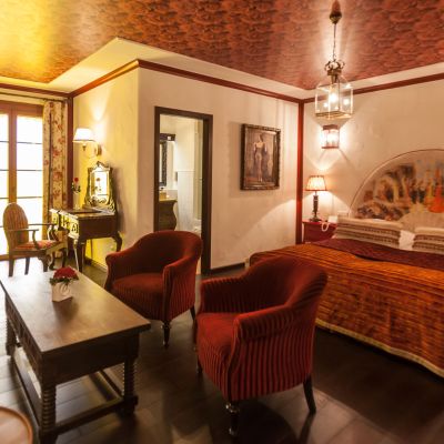 Wohn-/Schlafbereich der Junior Suite im Hotel "El Andaluz"