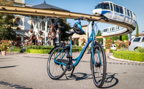 Fahrradverleih im Europa-Park